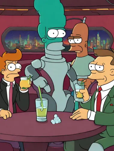 Futurama drinking game with friends and family