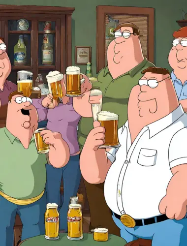 Family guy drinking game with friends
