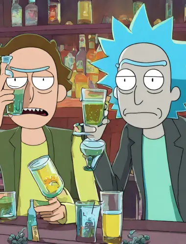 Rick and Morty Drinking game with friends